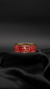 Elaia Crimson Bangle